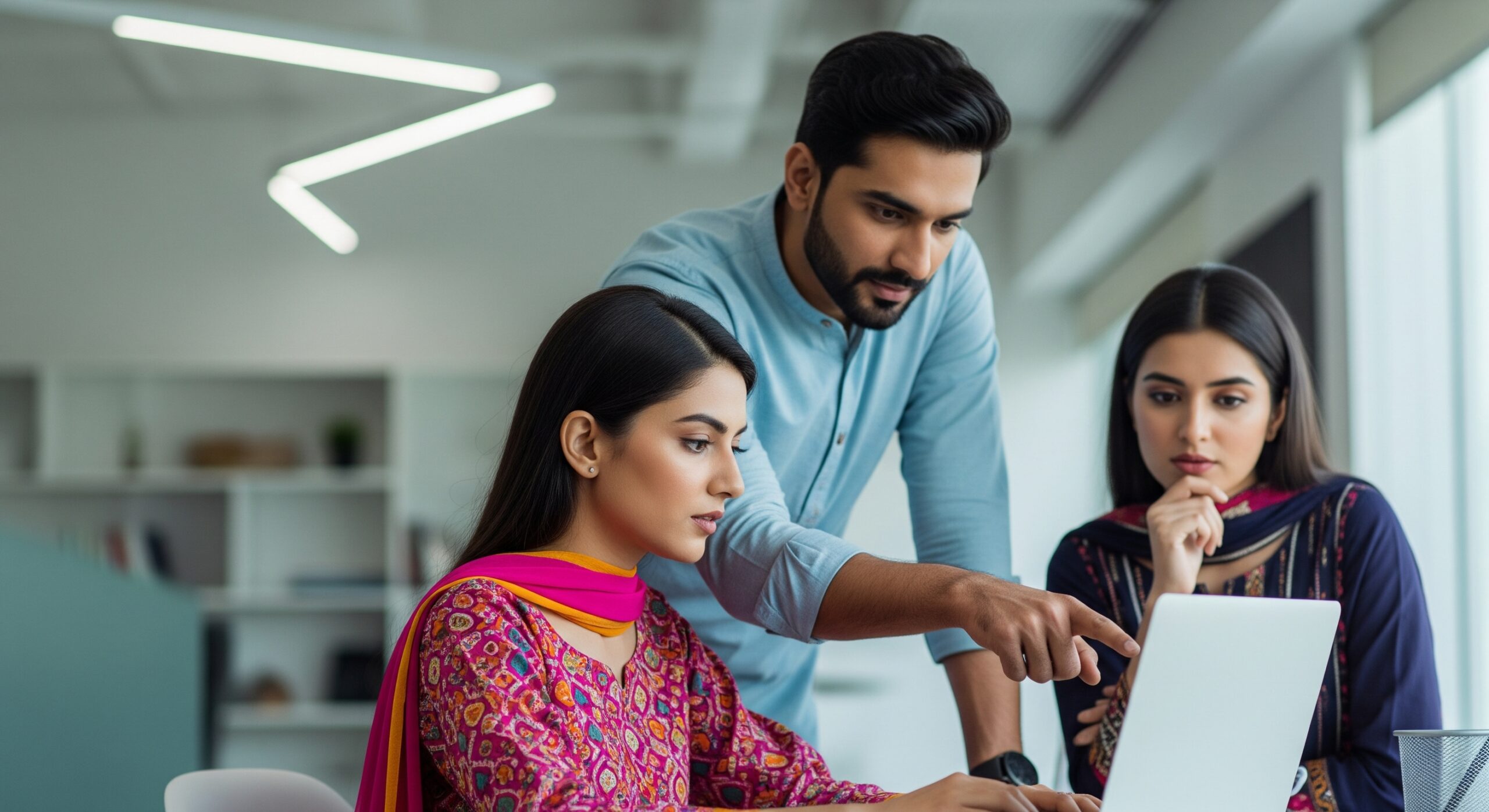 Floor manager guiding the team at Remsols
